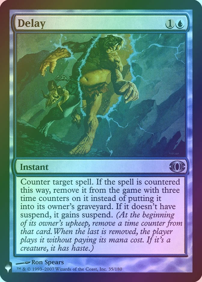 Delay (PLST) (FUT-35) / Foil