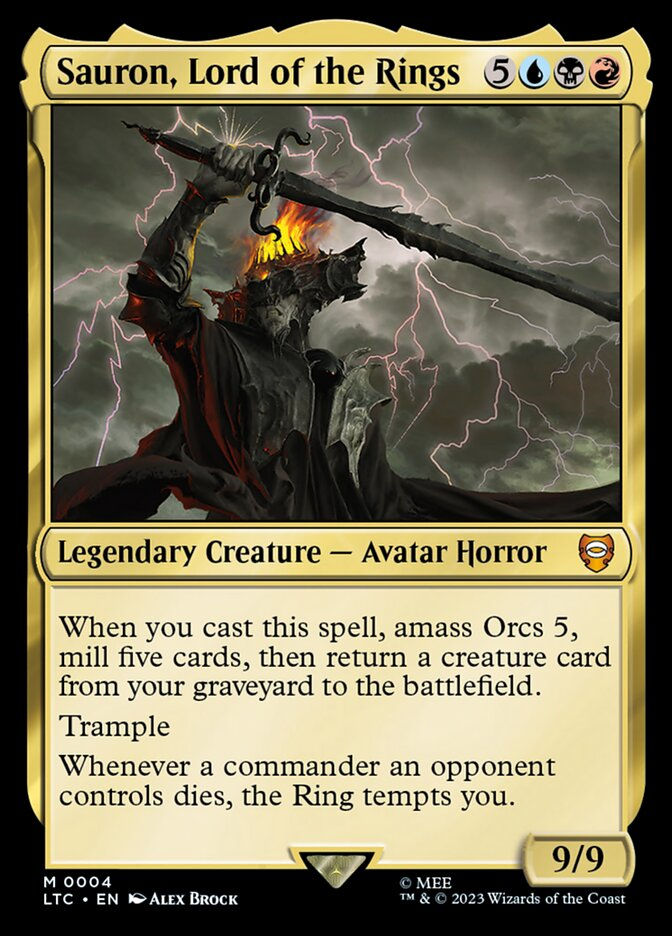 Sauron, Lord of the Rings (LTC) (4)