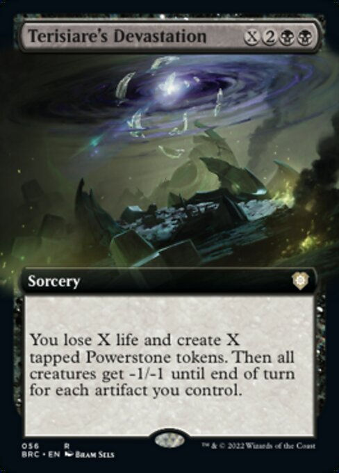 Terisiare's Devastation (BRC) / Extended Art
