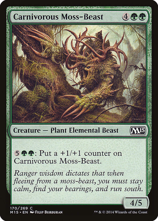 Carnivorous Moss-Beast (M15) (170)