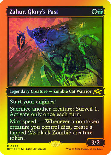 Zahur, Glory's Past (DFT) (495)  / First Place Foil
