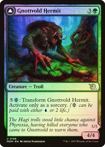 Gnottvold Hermit // Chrome Host Hulk (mom) / Foil