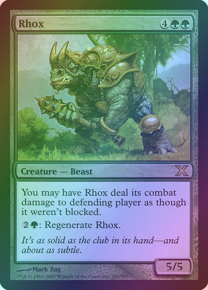 Rhox (10E) (291★) / Foil