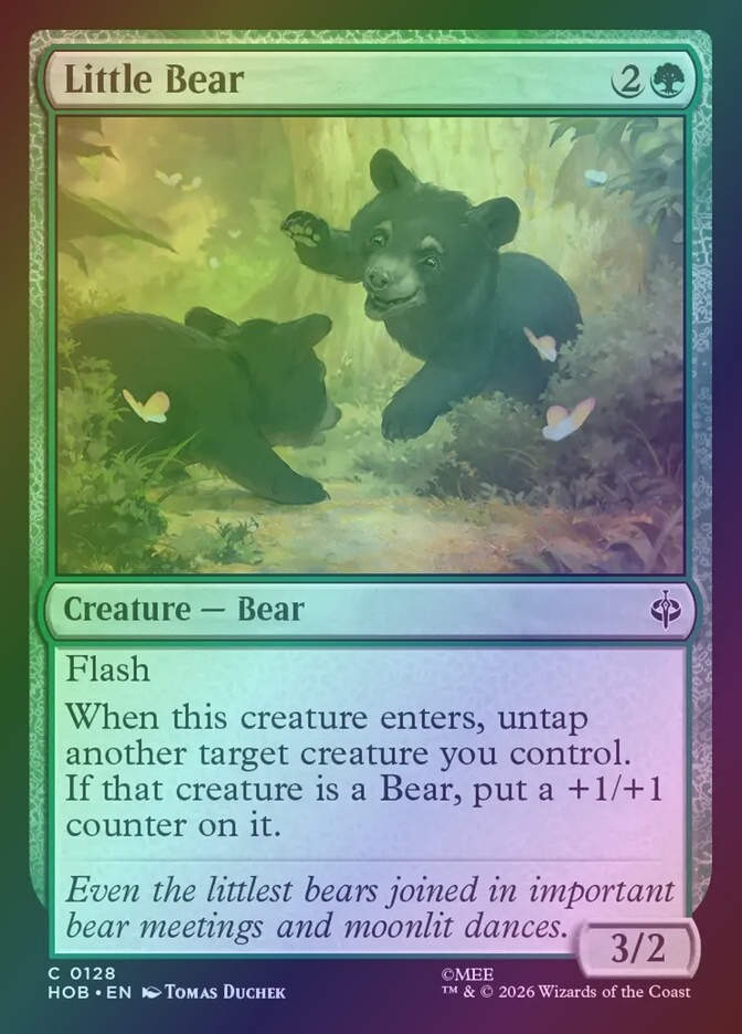 Little Bear (HOB) (128) / Foil