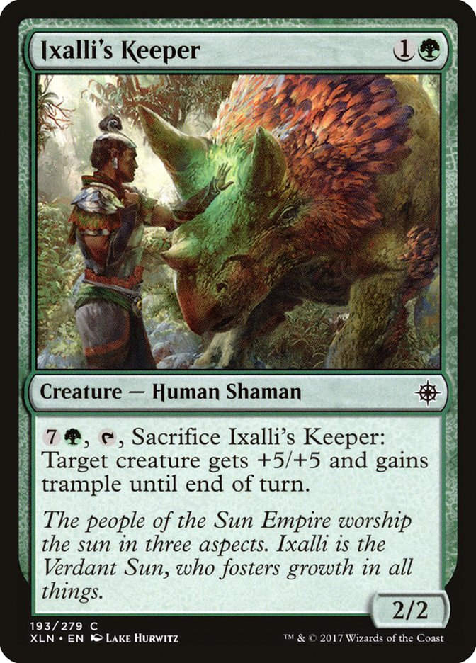 Ixalli's Keeper (XLN) (193)