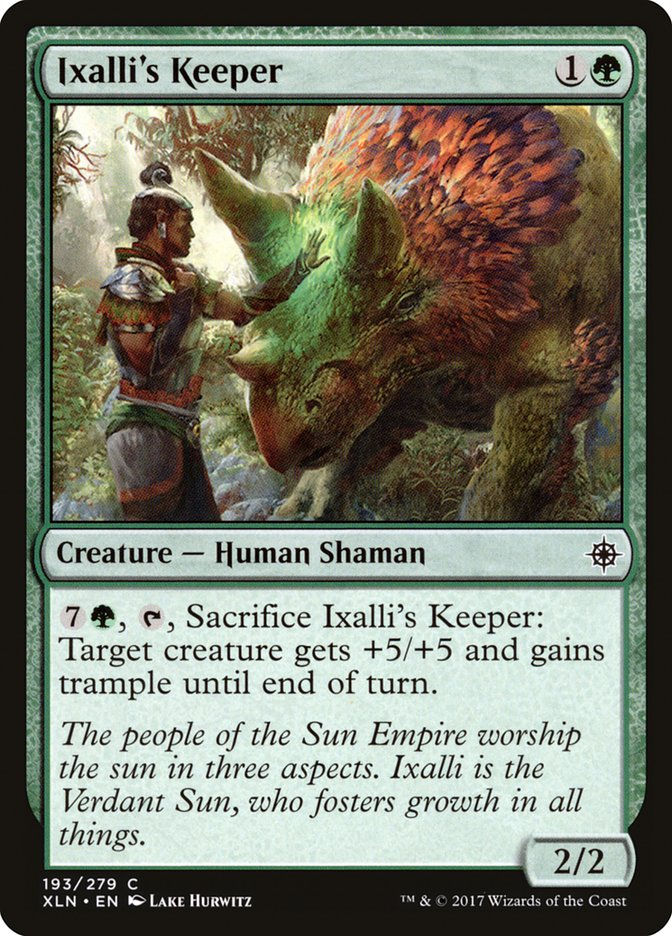 Ixalli's Keeper (XLN) (193)
