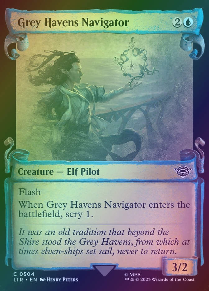 Grey Havens Navigator (LTR) (504) / Showcase / Foil