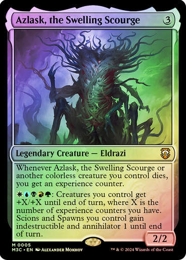 Azlask, the Swelling Scourge (m3c) (5) / Foil