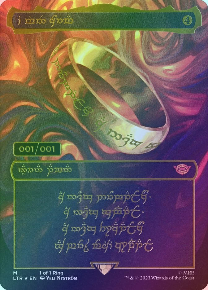 The One Ring (LTR) (0) / Borderless / Foil