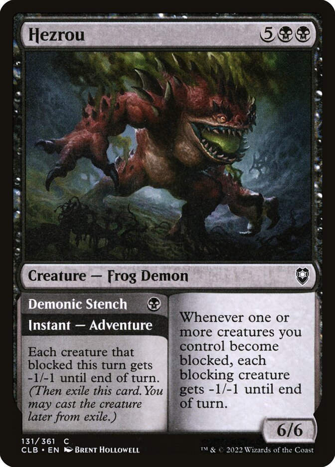 Hezrou // Demonic Stench (CLB) (131)