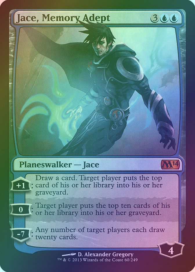 Jace, Memory Adept (M14) (60) / Foil
