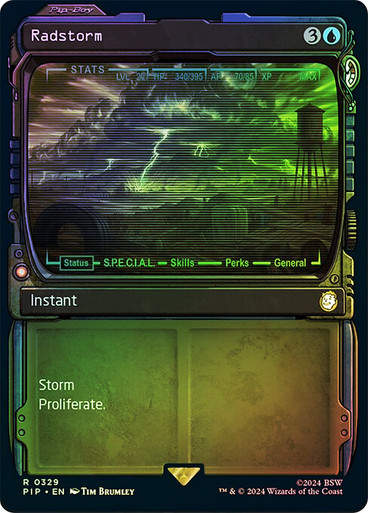 Radstorm (pip) (329) / Showcase Foil