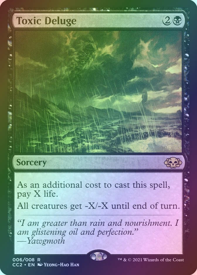 Toxic Deluge (CC2) (6) / Foil
