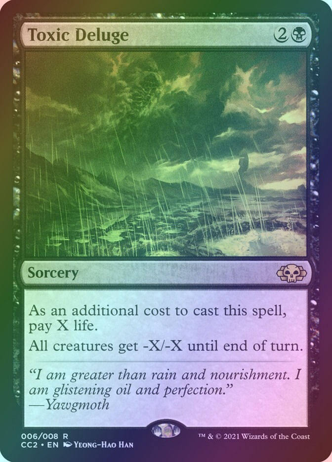 Toxic Deluge (CC2) (6) / Foil