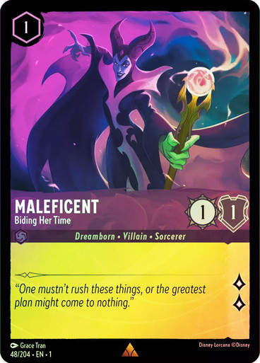 Maleficent - Biding Her Time (LOR_TFC) / Foil