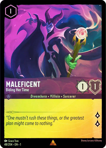 Maleficent - Biding Her Time (LOR_TFC) / Foil