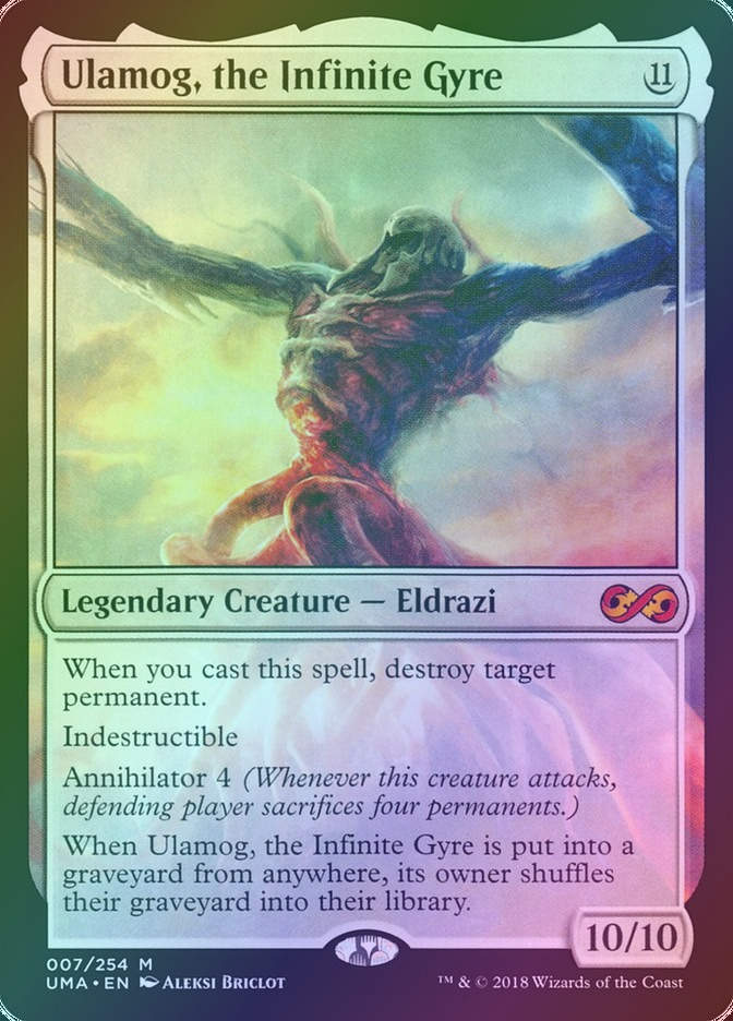 Ulamog, the Infinite Gyre (UMA) (7) / Foil