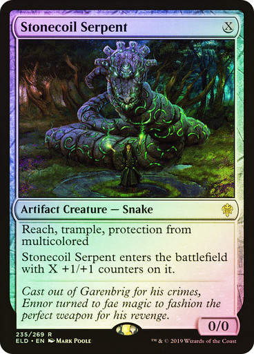 Stonecoil Serpent (ELD) (235) / Foil