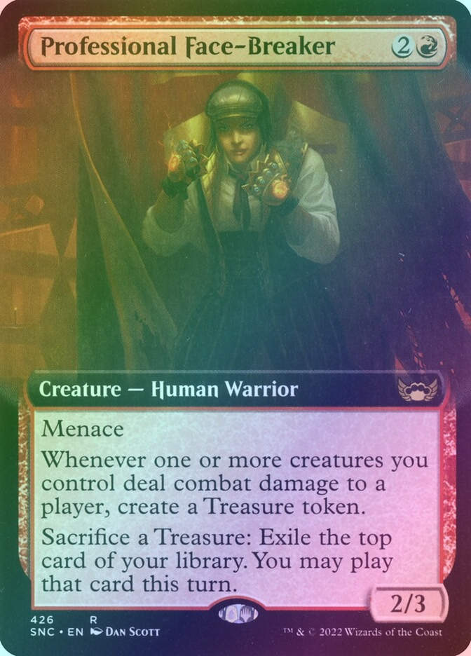 Professional Face-Breaker (SNC) (426) / Extended Art / Foil