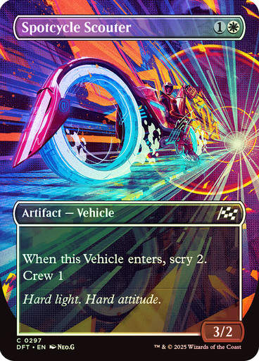 Spotcycle Scouter (DFT) (297) / Foil / Borderless
