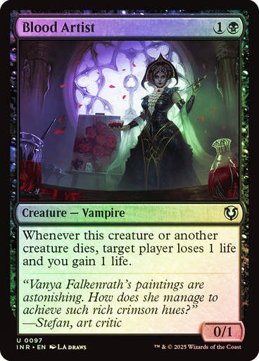 Blood Artist (INR) (97) / Foil