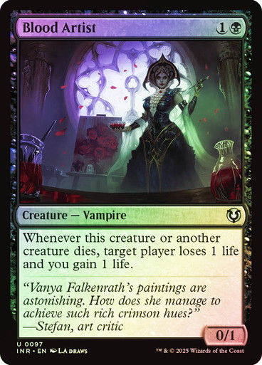Blood Artist (INR) (97) / Foil