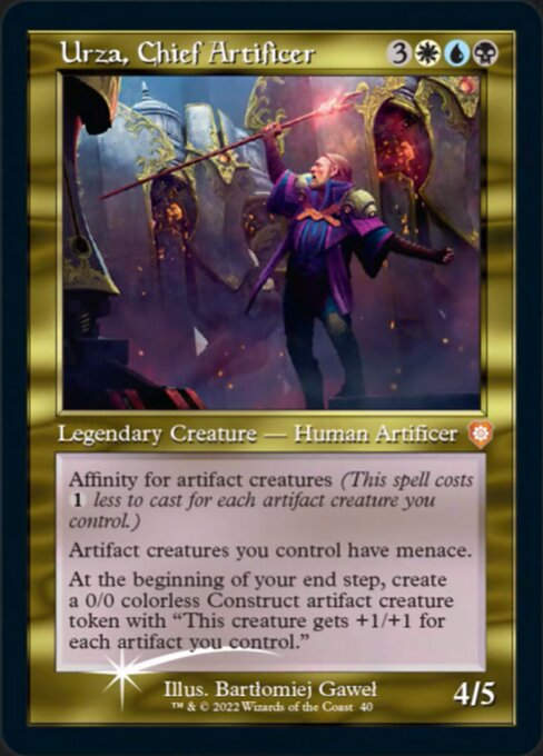 Urza, Chief Artificer (BRC) / Display Token