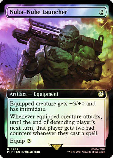 Nuka-Nuke Launcher (pip) (434) / Extended Art Foil