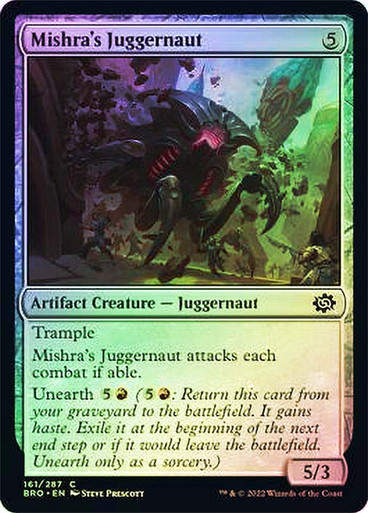 Mishra's Juggernaut (BRO) / Foil