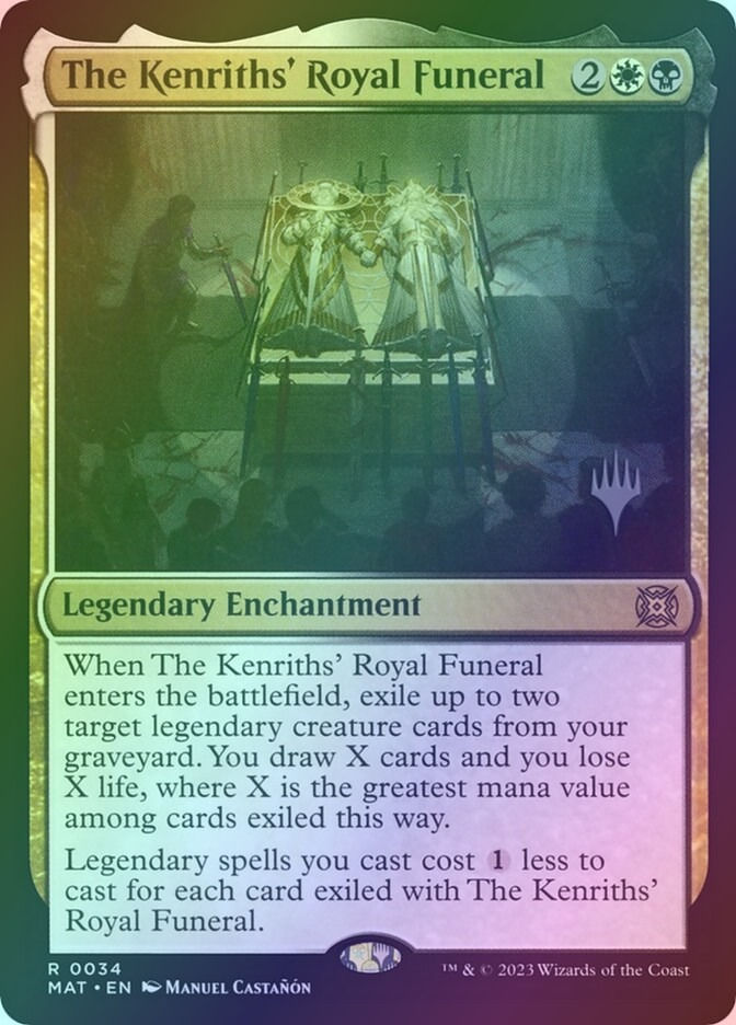 The Kenriths' Royal Funeral (PMAT) (34p) / Foil