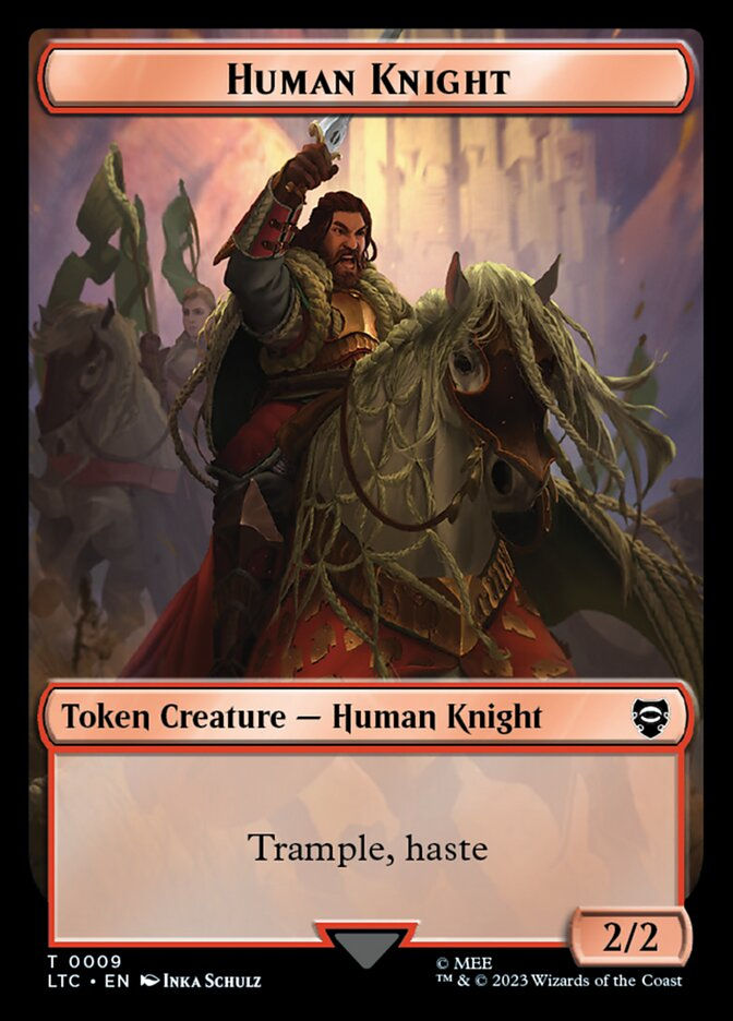 Human // Human Knight (TLTC) (4 // 9) — cara 2 de 2
