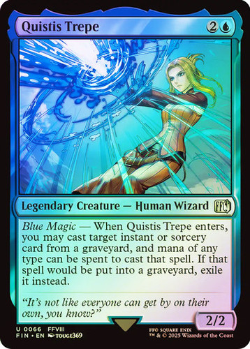 【Quistis Trepe/キスティス・トゥリープ】拡張Foil 1枚 MTG Quistis Trepe (FIN) (66) / Foil | MTG Wolf México