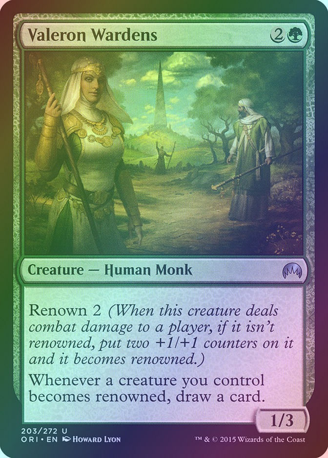 Valeron Wardens (ORI) (203) / Foil