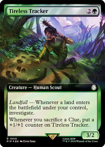 Tireless Tracker (pip) (1000) / Extended Surge Foil