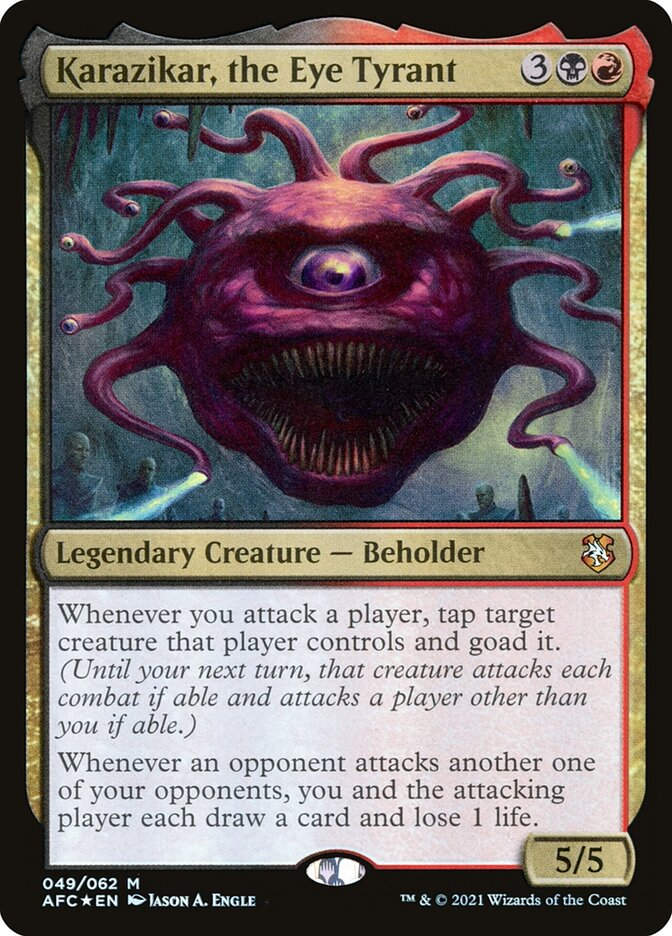 Karazikar, the Eye Tyrant (AFC) (49) / Foil