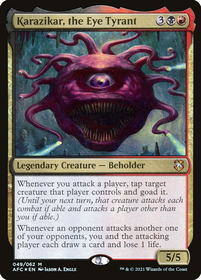 Karazikar, the Eye Tyrant (AFC) (49) / Foil