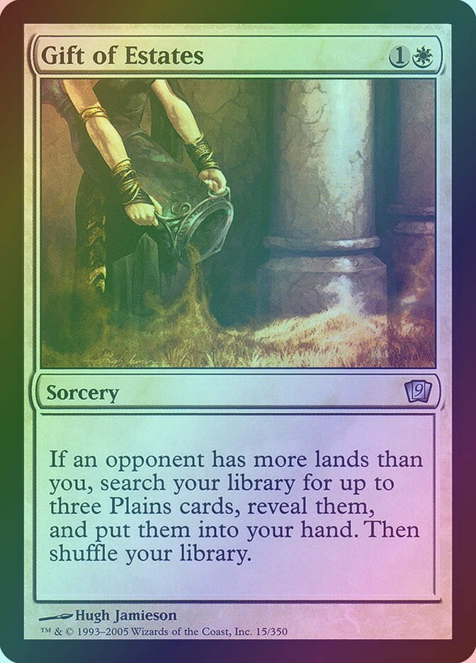 Gift of Estates (9ED) (15★) / Foil