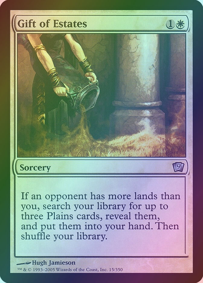 Gift of Estates (9ED) (15★) / Foil