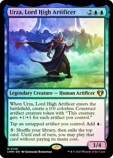Urza, Lord High Artificer (cmm) / Foil