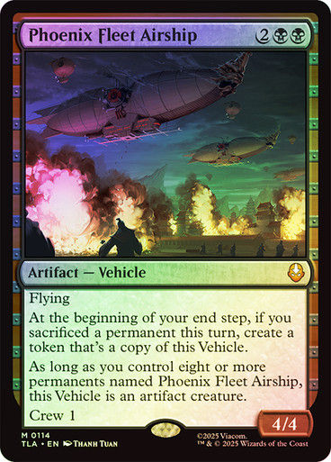 Phoenix Fleet Airship (TLA) (114) / Foil