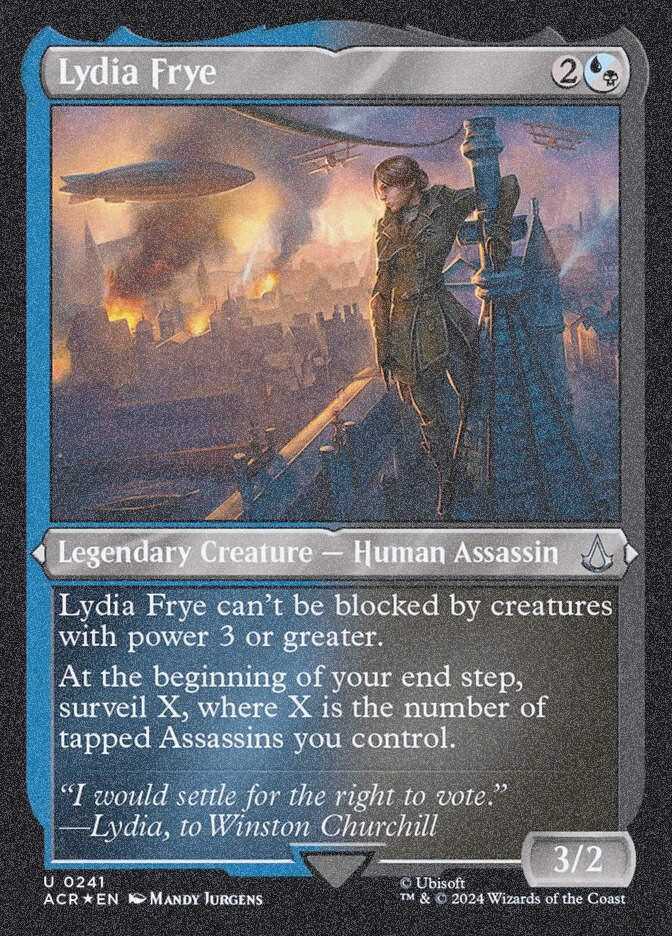 Lydia Frye (ACR) (241) / Foil Etched