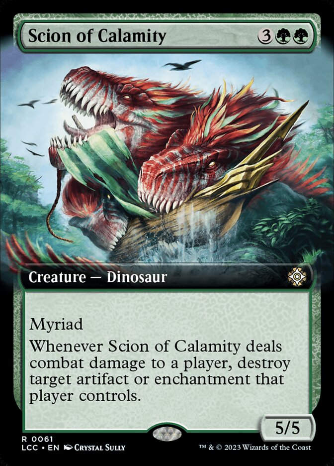 Scion of Calamity (LCC) (61) / Extended Art