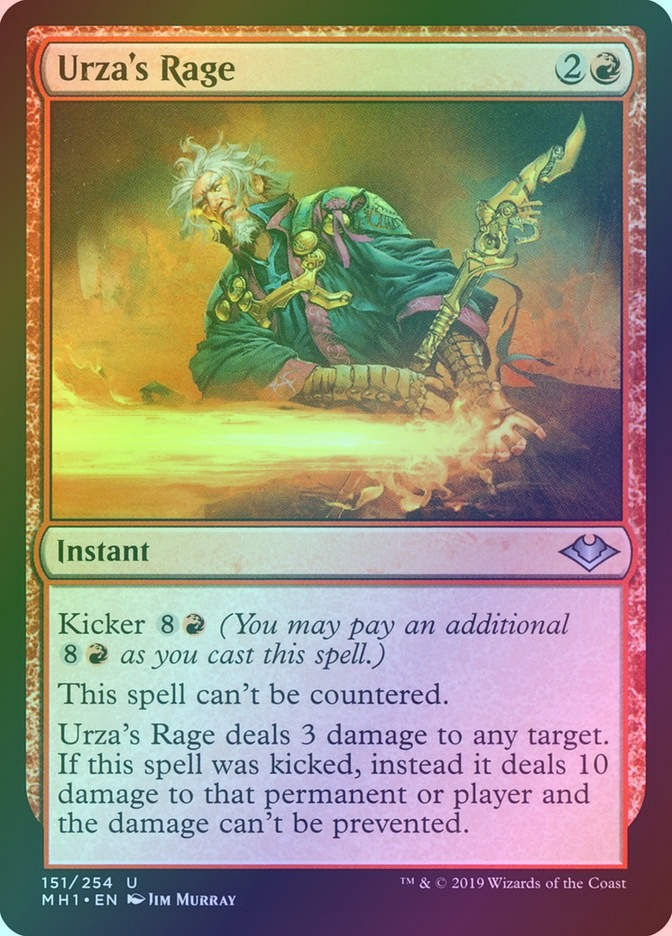Urza's Rage (MH1) (151) / Foil