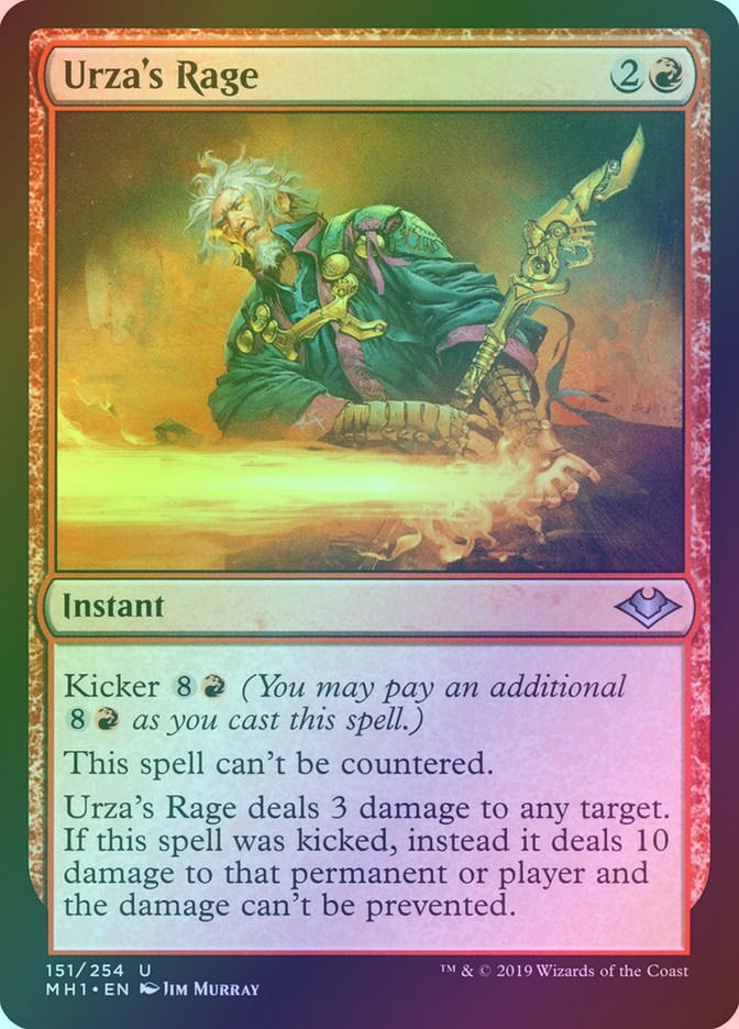 Urza's Rage (MH1) (151) / Foil