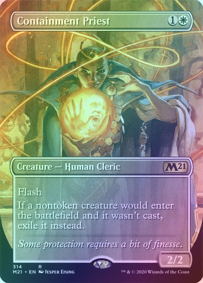 Containment Priest (M21) (314) / Borderless / Foil