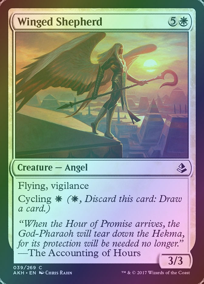 Winged Shepherd (AKH) (39) / Foil