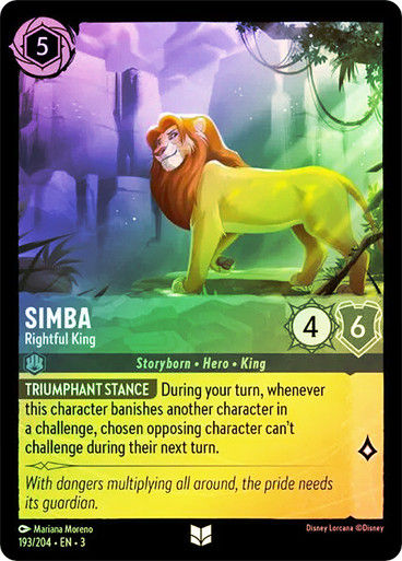 Simba - Rightful King (LOR_ITI) / Foil