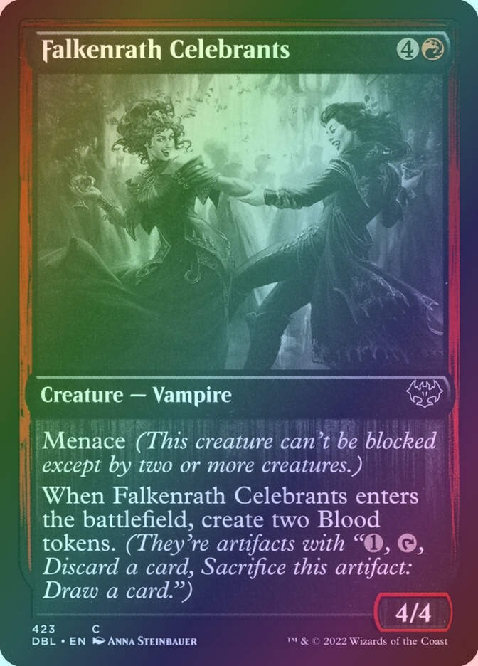 Falkenrath Celebrants (DBL) (423) / Foil
