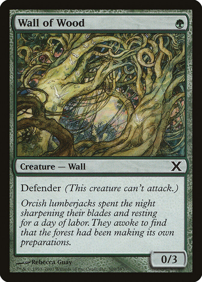 Wall of Wood (10E) (309)