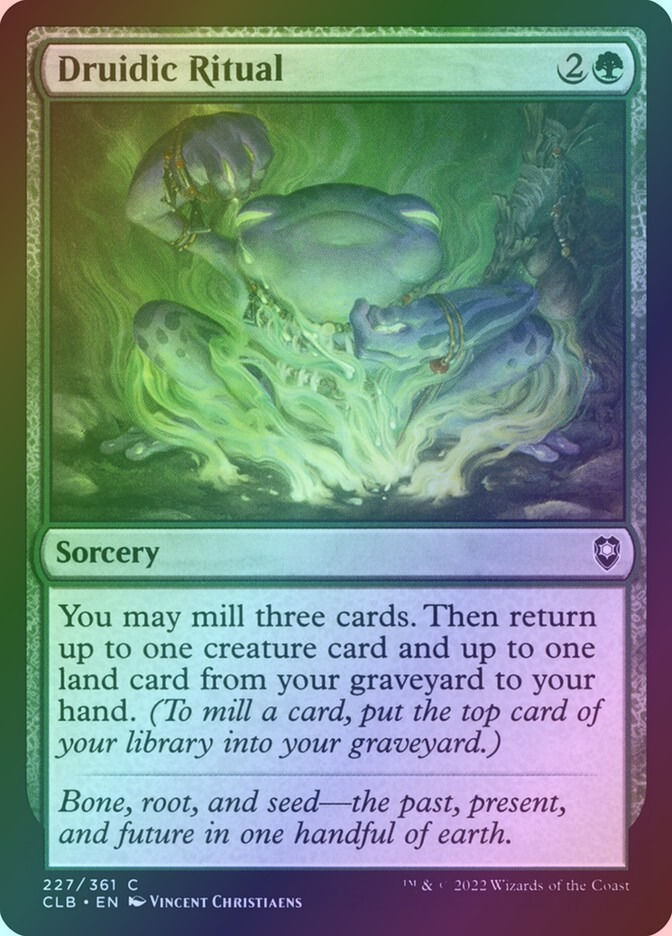 Druidic Ritual (CLB) (227) / Foil